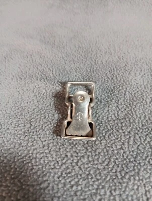 Vintage North & Judd Anchor Nickel harness belt/bridal Spring Loaded buckle Clip - Image 1 of 4