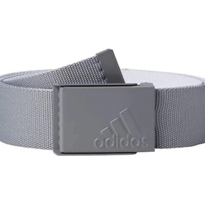 Cinturón reversible Adidas GRIS para hombre, talla única EE. UU. Foto 1 de 4