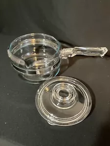 Pyrex Flameware (#6212B) Saucepan & Lid (7759 E-1 ) - Rare/Vintage - Minimal Use - Picture 1 of 16