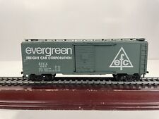 Ho Scale Model Trains Athearn Train 40â€™ Boxcar Evergreen No 1020