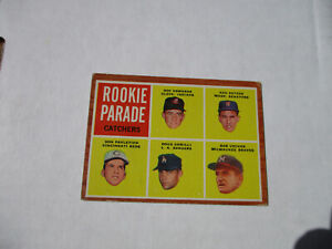 1962 Topps #594 ROOKIE Parade Bob Uecker Milwaukee Braves
