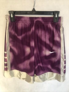 NWT Nike Boys Dri-Fit Loose Elite Sports Purple Basketball Shorts, Pockets, XL - Picture 1 of 8