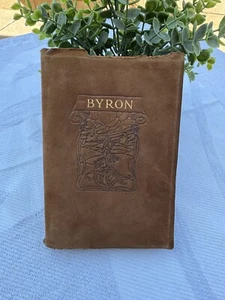 Lord Bryon - Gedichte Träume - Wildleder Leder Geschenk Ed. - Thomas Y. Crowell um 1900 - dünnes Papier - Bild 1 von 17