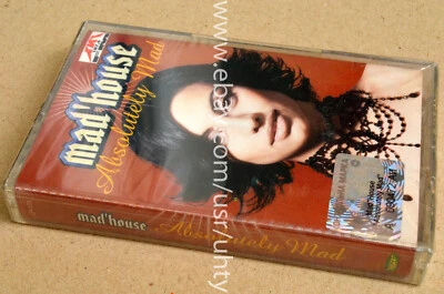 MAD HOUSE MADHOUSE ABSOLUTELY MAD DEBUT RARE UKR ORIGINAL TAPE CASSETTE MADONNA - Image 1 of 3