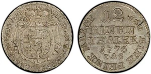 1776-IAS Germany Paderborn 1/12 Thaler PCGS MS63 scarce - Picture 1 of 2