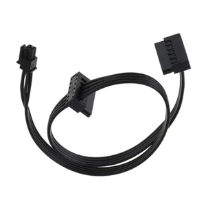 Q59 Motherboard ATX mini 4pin auf 2x SATA SSD Stromkabel Festplatte für Lenovo - Bild 1 von 11