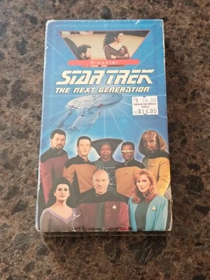 BRAND NEW Star Trek Next Generation Disaster (VHS; 1996) Sealed OOP Watermarks - Image 1 of 4