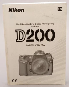Original Nikon D200 Instruction Owners Manual D200 Book - Picture 1 of 3
