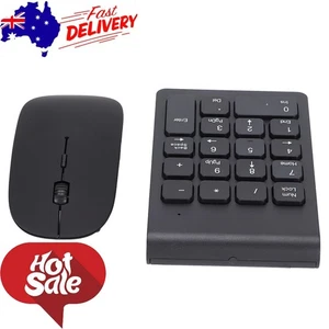 2.4GHz Wireless Number Pad & Mouse with 1200 DPI for All Windows OS - Picture 1 of 11