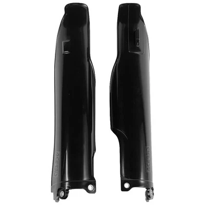 Juego de funda de horquilla inferior Acerbis negra para Kawasaki KX250F 2006-2008 Foto 1 de 2