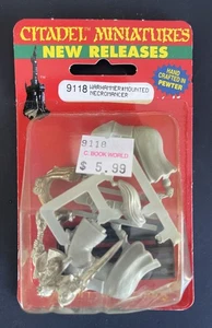 Warhammer - Miniatura de metal - Nigromante montado - Varias piezas - Nuevo en caja - Imagen 1 de 1