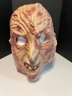 A Nightmare on Elm Street Freddy Krueger, Vinyl Multi-color Halloween Adult Mask - Image 1 of 4