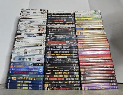 Lot of 100+ Dvd Classic Atomic Golden Era Silver Screen Cinema Hepburn Hitchock  Foto 1 de 4