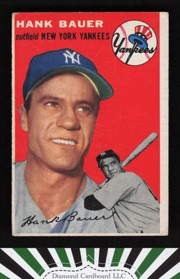 1954 Topps #130 Hank Bauer VG c - Image 1 of 2