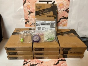BEYBLADE X BX-00 Croc Crunch 2-60Q Metal Green COROCORO BEYCODE Set of 10 - Picture 1 of 11