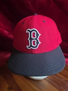 NEW Boston Red Sox MLB 59FIFTY Baseball Cap 5950 Fitted Hat Era NWT - Picture 1 of 9