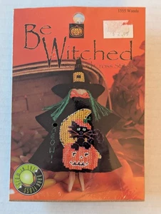 Vintage Be Witched Counted Cross Stitch Kit #1555 Wanda w Glow In The Dark Floss - Picture 1 of 3