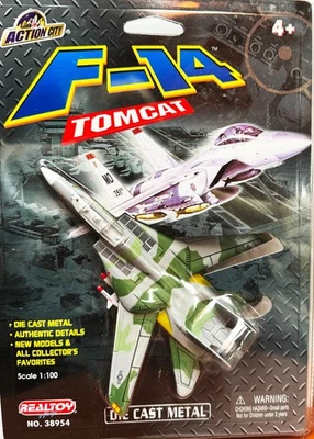 RealToy Action City - F-14 TOMCAT - 38944 - [L6" x 5"] Verde/Gris Foto 1 de 3