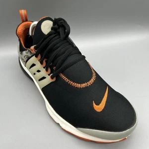 Nike Air Presto PRM Halloween DJ9568-001 Black Orange Mens Uk 8 Trainers Shoes - Picture 1 of 8