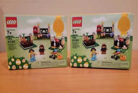 LEGO Seasonal 40237 Easter Egg Hunt Lot of 2 Sets