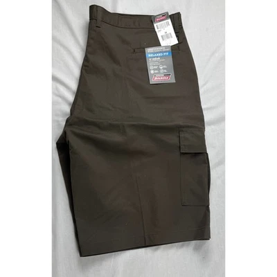 Pantalones Cortos Dickies Para Hombre Calce Relajado Rendimiento Flex Carga Talla 44 Marrón 13" Entrepierna Foto 1 de 4