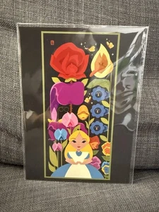 Disney Alice’s Golden Afternoon Alice In Wonderland By Shar Tuiasoa 5x7 Postcard - Picture 1 of 1