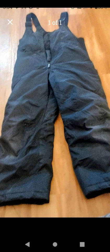 Babadores de neve masculinos inverno tamanho médio 10-12 - Imagem 1 de 1