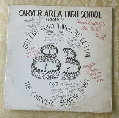 RARE Chicago Funk Soul  Carver Area High School Get Live ‘83 The Senior Rap  - Image 1 of 4