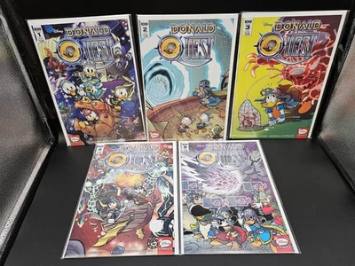 Donald Quest #1-5 CONJUNTO COMPLETO/FRETE GRÁTIS  - Imagem 1 de 4