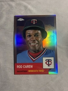 2022 Topps Chrome Platinum Anniversary Rod Carew #184 oro rosa /75 Minnesota🔥 - Foto 1 di 4