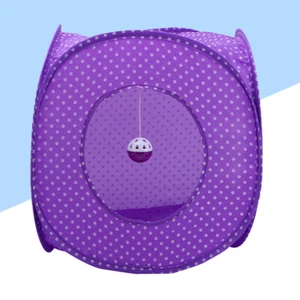 Faltbare Katzentunnel Faltbare Kätzchen Polka Dot Zelt Tragbare Katzenspielzeug - Bild 1 von 12