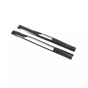Cubierta de panel de umbral de puerta de fibra de carbono real para Porsche 911 992 2019-2023 - Imagen 1 de 6