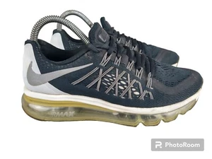 Nike Air Max Zapatos 698903-001 Atléticos Negros Para Mujer Talla 6.5 Fly Knit Tenis  - Imagen 1 de 9