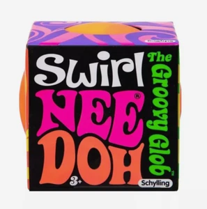 NeeDoh Swirl Schylling Genuine Sensory Stress Ball Fun Fidget Stress Anxiety SEN - Picture 1 of 3