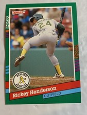 1991 Donruss - #648 Rickey Henderson