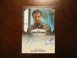 Star Trek Strange New Worlds Season 1 One SNW HUSE MADHAVJI Aliens Autograph