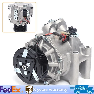 Compresor de aire acondicionado con embrague para Chevy Trailblazer GMC Envoy 2002-2009 4,2 L 25825339 Foto 1 de 4