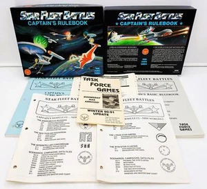 Star Fleet Battles - Ensemble de boîtes de règles du capitaine #5500 - Complet - Livraison gratuite - Photo 1/16
