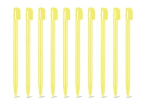 Nuevo paquete de 10 bolígrafos lápiz óptico amarillo Nintendo DS DSL Lite - Imagen 1 de 1