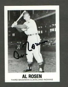 Al Rosen 1977 TCMA authentic autographed card Indians - Picture 1 of 1