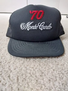 Vintage Baseball Cap verstellbar Monte Carlo - Bild 1 von 3