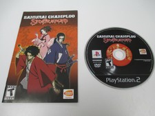 Samurai Champloo Sidetracked Playstation 2 PS2 Game Disc & Manual Only