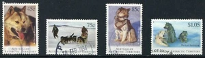 1994 Australian Antarctic Territory The Last Huskies conjunto de 4 buenos a finos usados - Imagen 1 de 1
