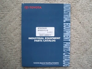 Toyota 8FGCSU20 8FGCU15, 8FGCU18 Gabelstapler Teilekatalog Handbuch G850-1 *TOLL* - Bild 1 von 13