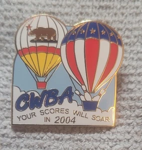 CWBA Your Scores Will Soar In 2004 Pin Bowling Globo de Aire Caliente Envío Gratis - Imagen 1 de 2
