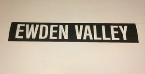 Sheffield Bus Blind ( Yorkshire ) 37"- Ewden Valley - Picture 1 of 1