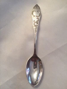Antiguo HANSEAT Plato de Plata Alemán Cuchara Utensilio Rollos 90 - Imagen 1 de 5