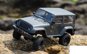 RC4WD 1/18 Gelande II RTR mit schwarzem Rock Body Set Z-RTR0037 grauer Jeep 18. Schlag - Bild 1 von 12