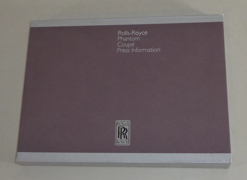 Presseinformation + CD Rolls Royce Phantom Coupé Stand 03/2008 - Immagine 1 di 2