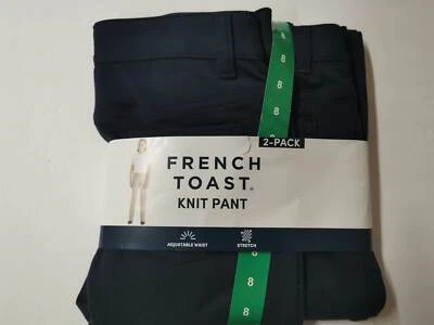 Pantalones de punto French Toast Two para niñas, talla 8 - AZUL MARINO - 1402672 Foto 1 de 2
